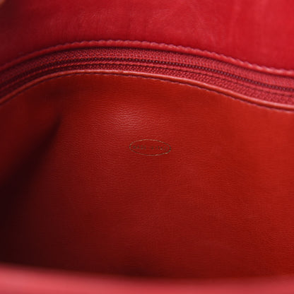 Chanel Lambskin CC Shoulder Bag Red 7 of 20