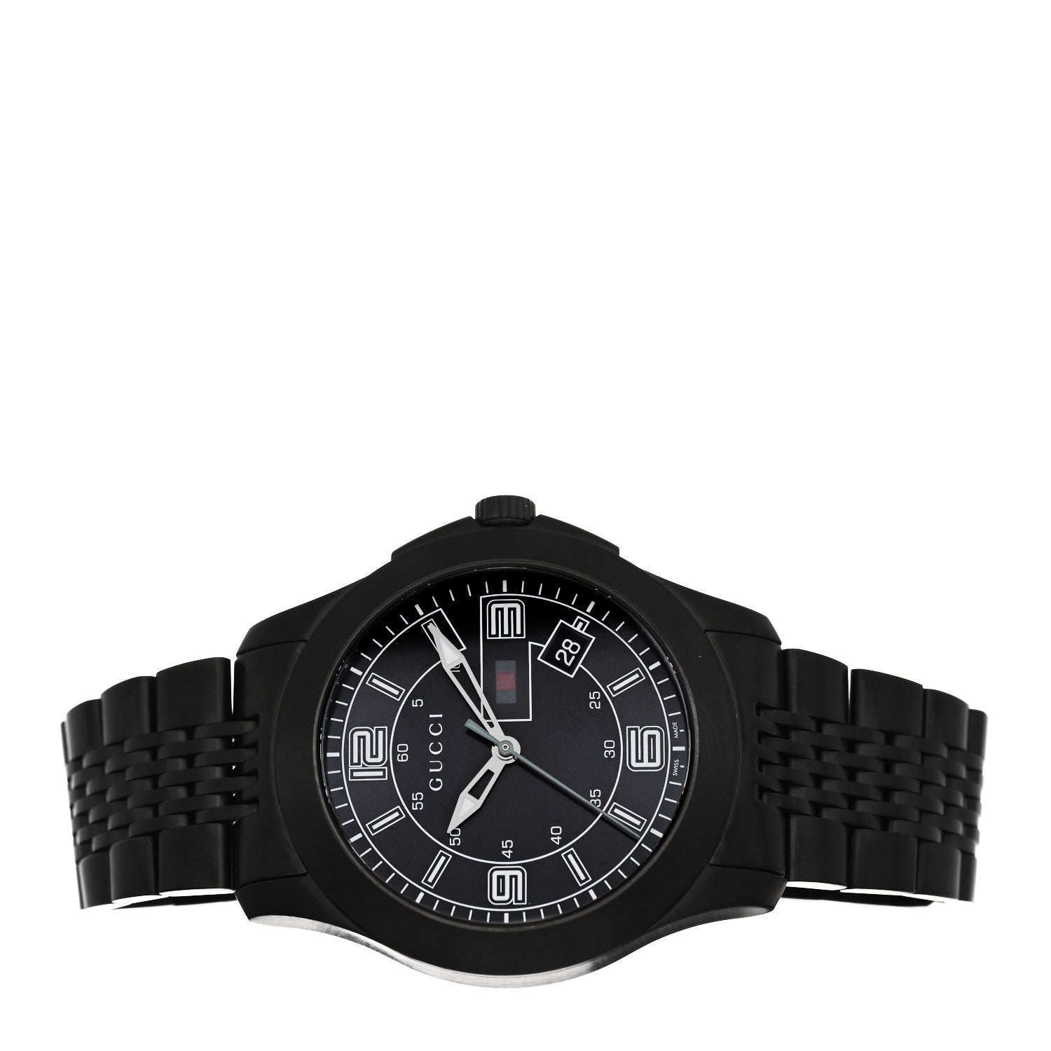 Gucci PVD Stainless Steel 44mm G-Timeless Quartz Watch Black 2 of 5