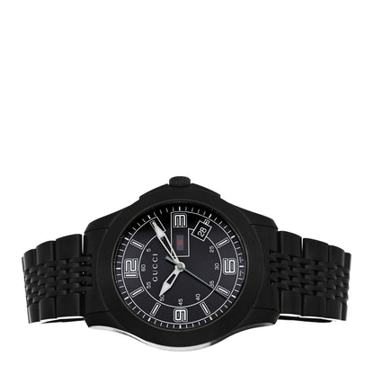 Gucci PVD Stainless Steel 44mm G-Timeless Quartz Watch Black 2 of 5