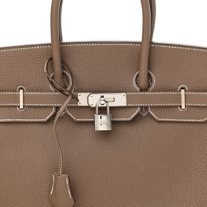 Hermes Togo Birkin 35 Etoupe 7 of 17