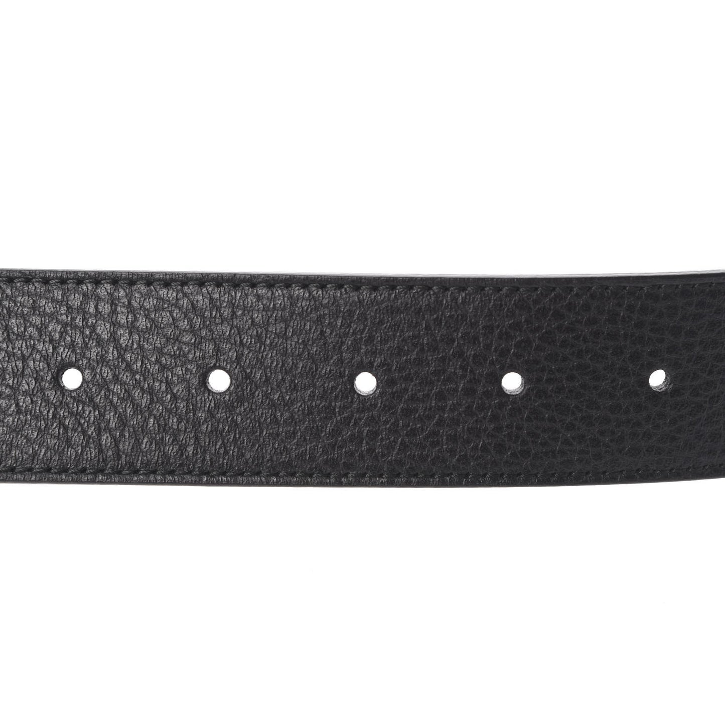 Calfskin Double G Reversible 37mm Belt 85 34 Black Cocoa