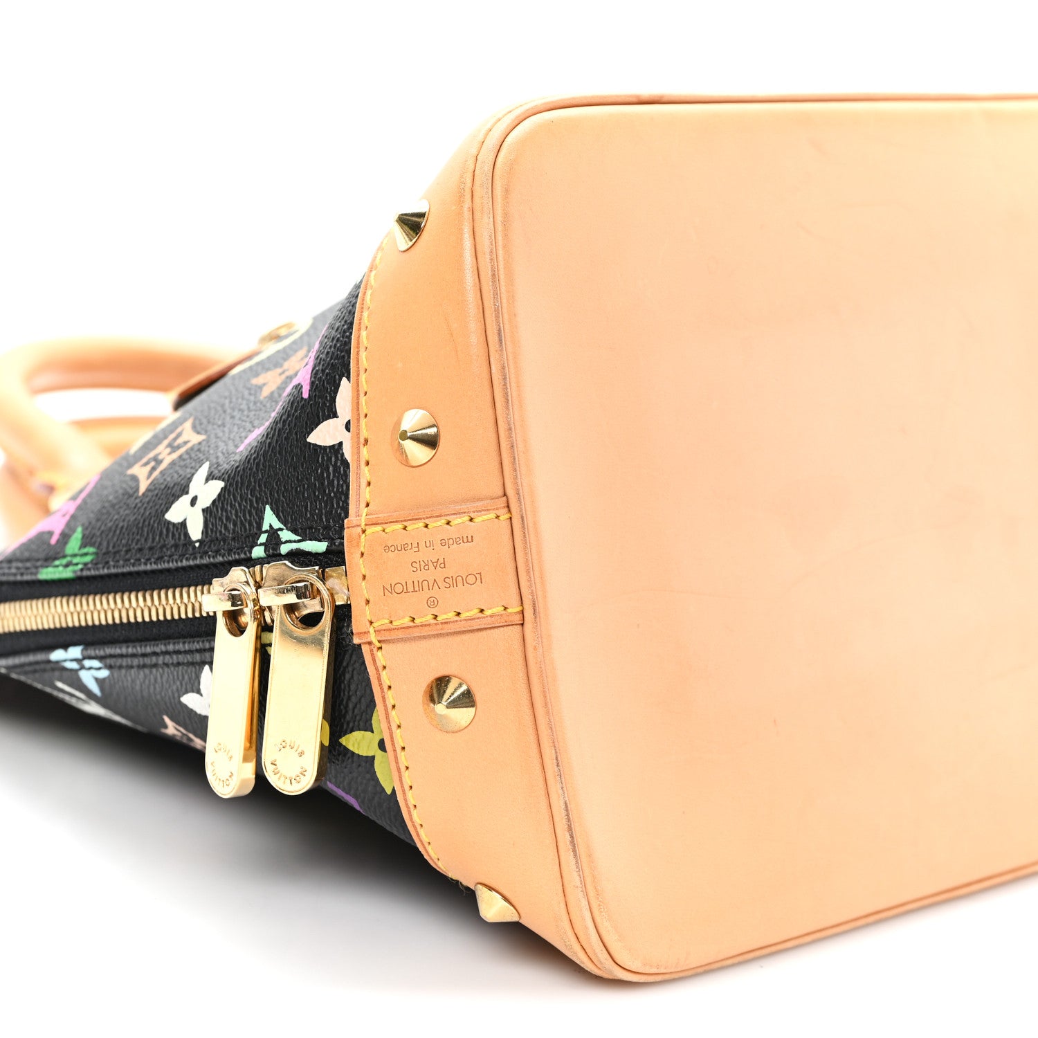 Louis Vuitton Monogram Multicolor Alma Black 8 of 11