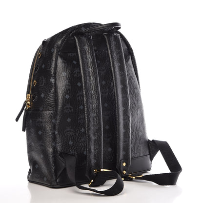MCM Visetos Studded Medium Stark M Backpack Black 3 of 15