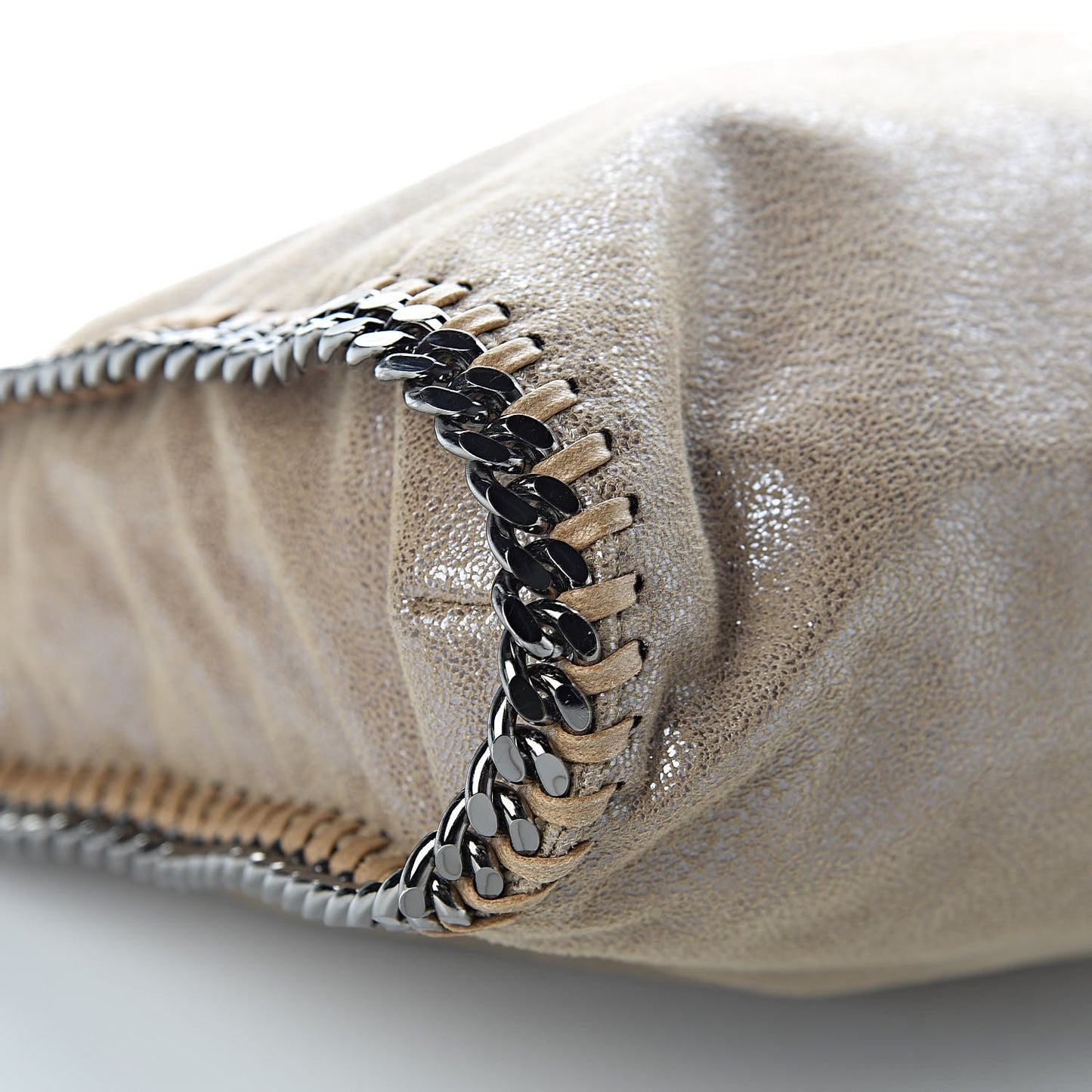 Shaggy Deer Small Falabella Tote Taupe