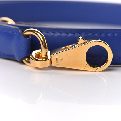 Hermes Tadelakt Kelly Sellier 25 Bleu Electrique 15 of 33