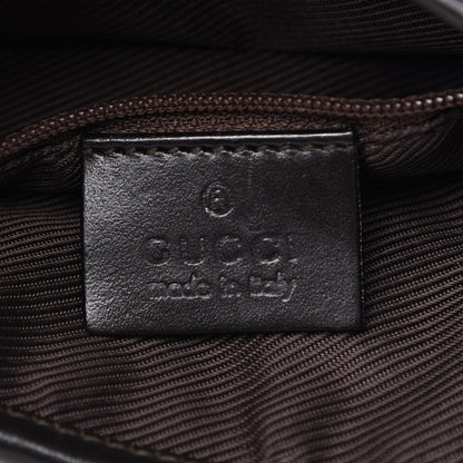 Gucci Monogram Web Jackie O Hobo Dark Brown 5 of 17