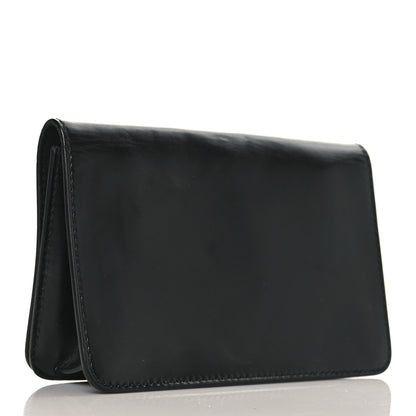 Christian Dior Smooth Calfskin Dio(r)evolution Flap Clutch Black 3 of 9