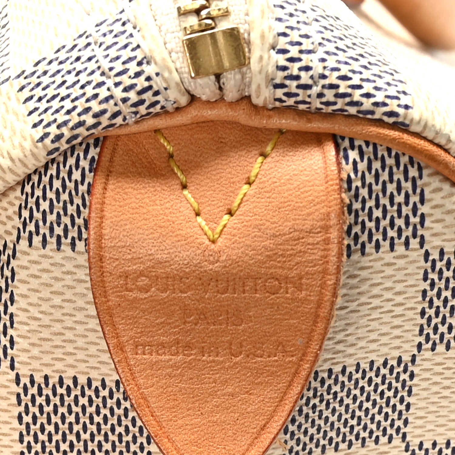 Louis Vuitton Damier Azur Speedy 30 5 of 10