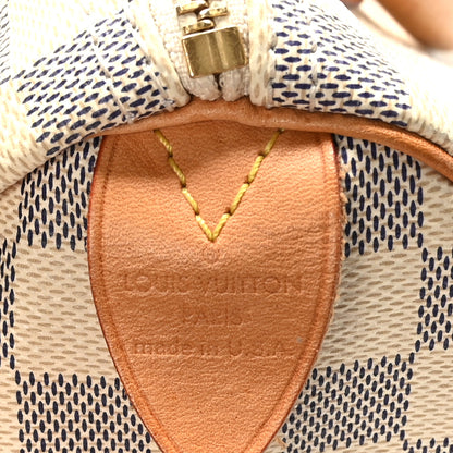 Louis Vuitton Damier Azur Speedy 30 5 of 10