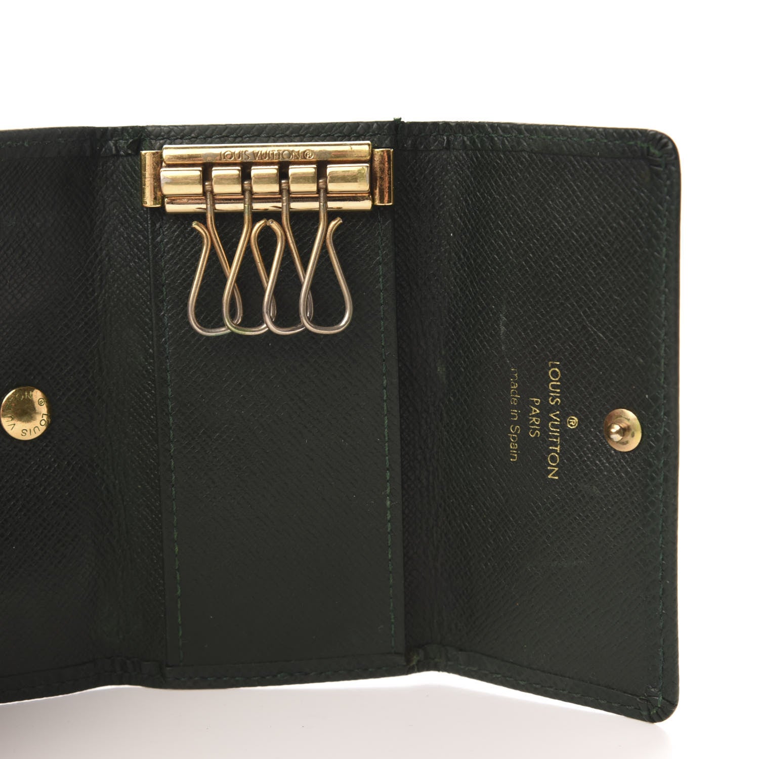 Louis Vuitton Taiga 4 Key Multicles Holder Epicea 5 of 6