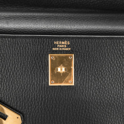 Hermes Ardennes Kelly Retourne 40 Black 7 of 21