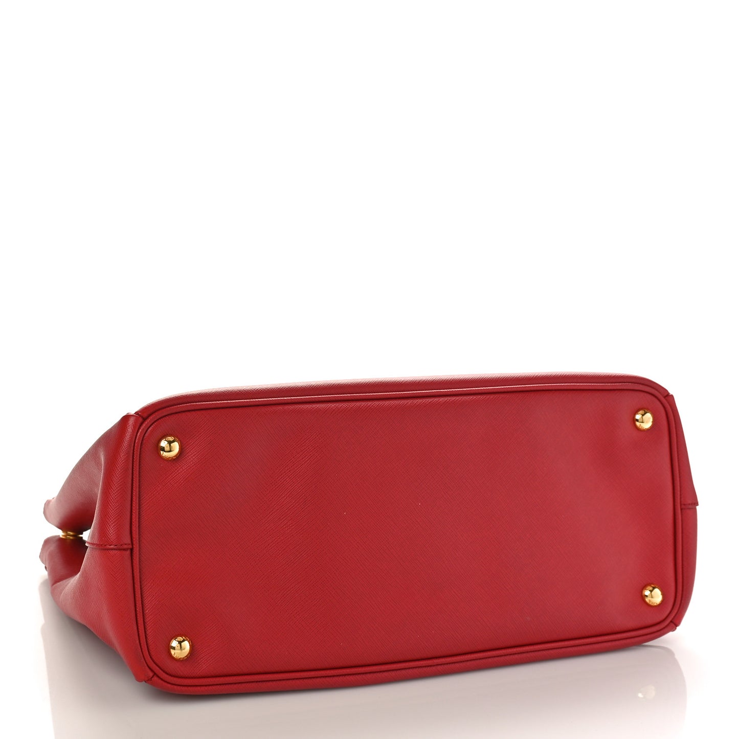 Saffiano Large Galleria Double Zip Tote Fuoco