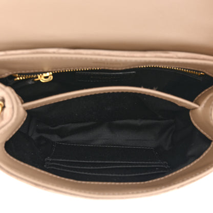 Saint Laurent Suede Toy Loulou Shoulder Bag Taupe 5 of 11