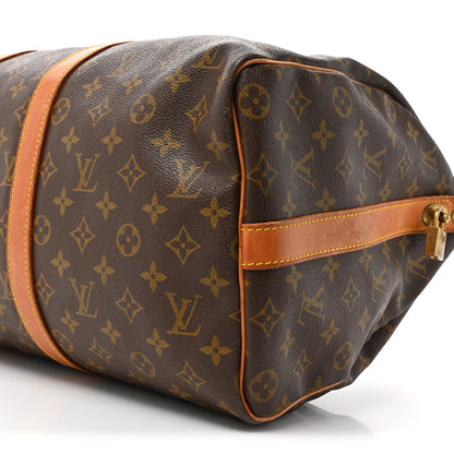 Louis Vuitton Monogram Keepall Bandouliere 45 10 of 22