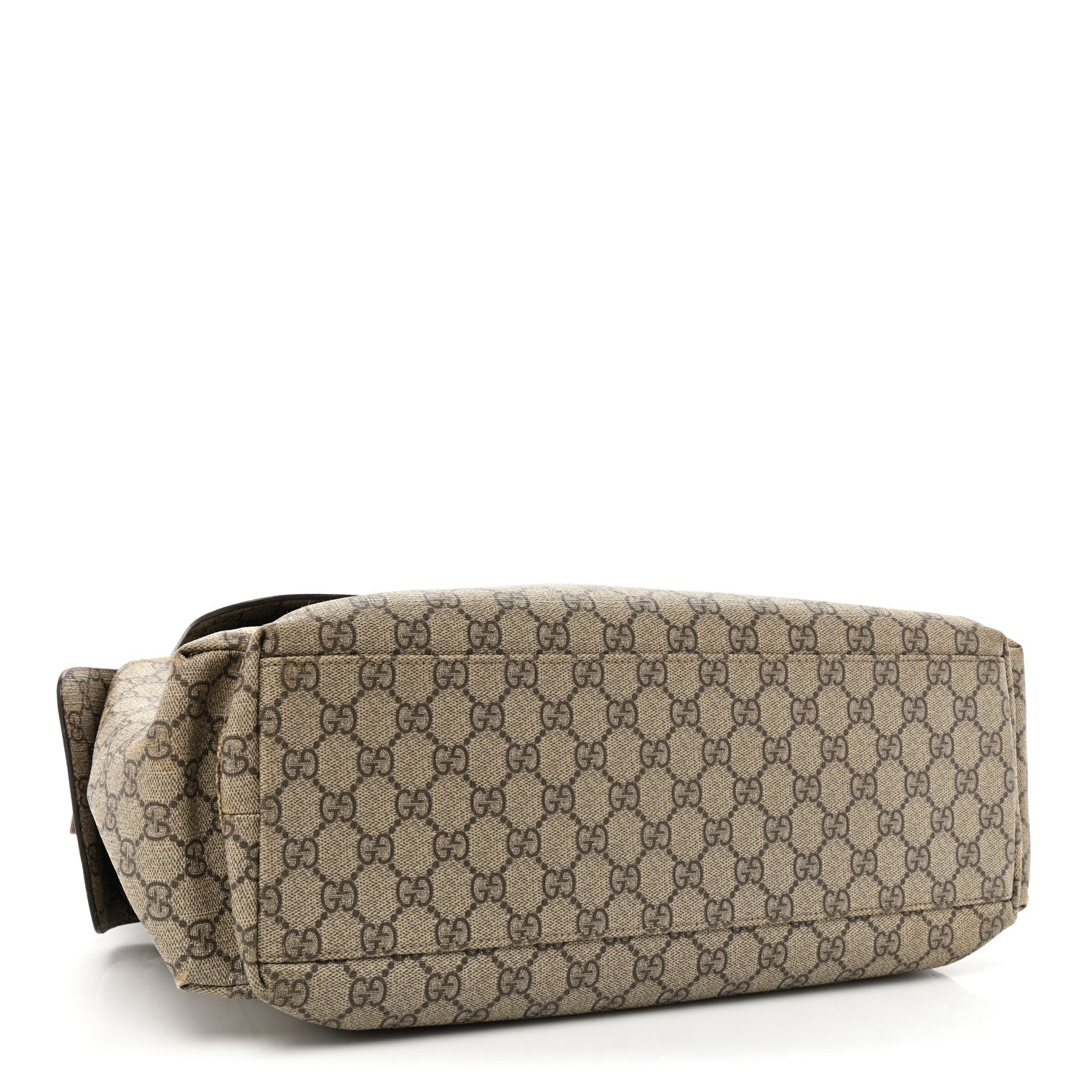 Gucci GG Plus Monogram Messenger Diaper Bag Dark Brown 4 of 20