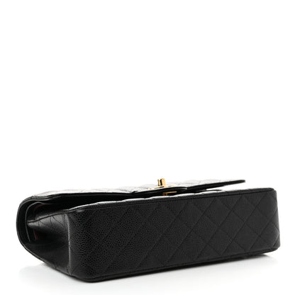 Chanel Caviar Quilted Medium Double Flap Black 4 of 10