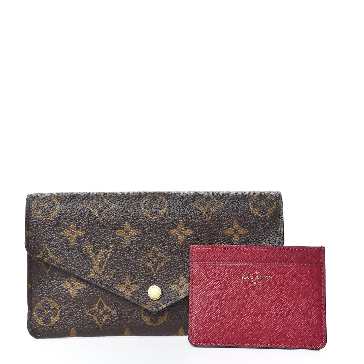 Monogram Jeanne Wallet Fuchsia