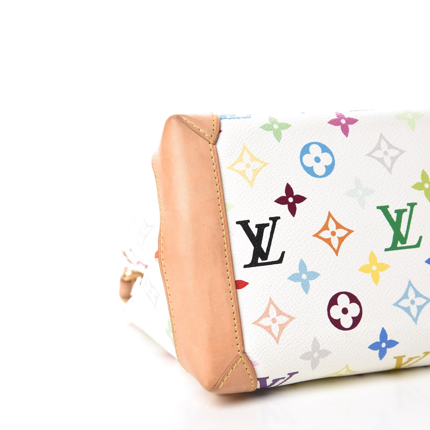 Louis Vuitton Monogram Multicolor Audra White 5 of 17