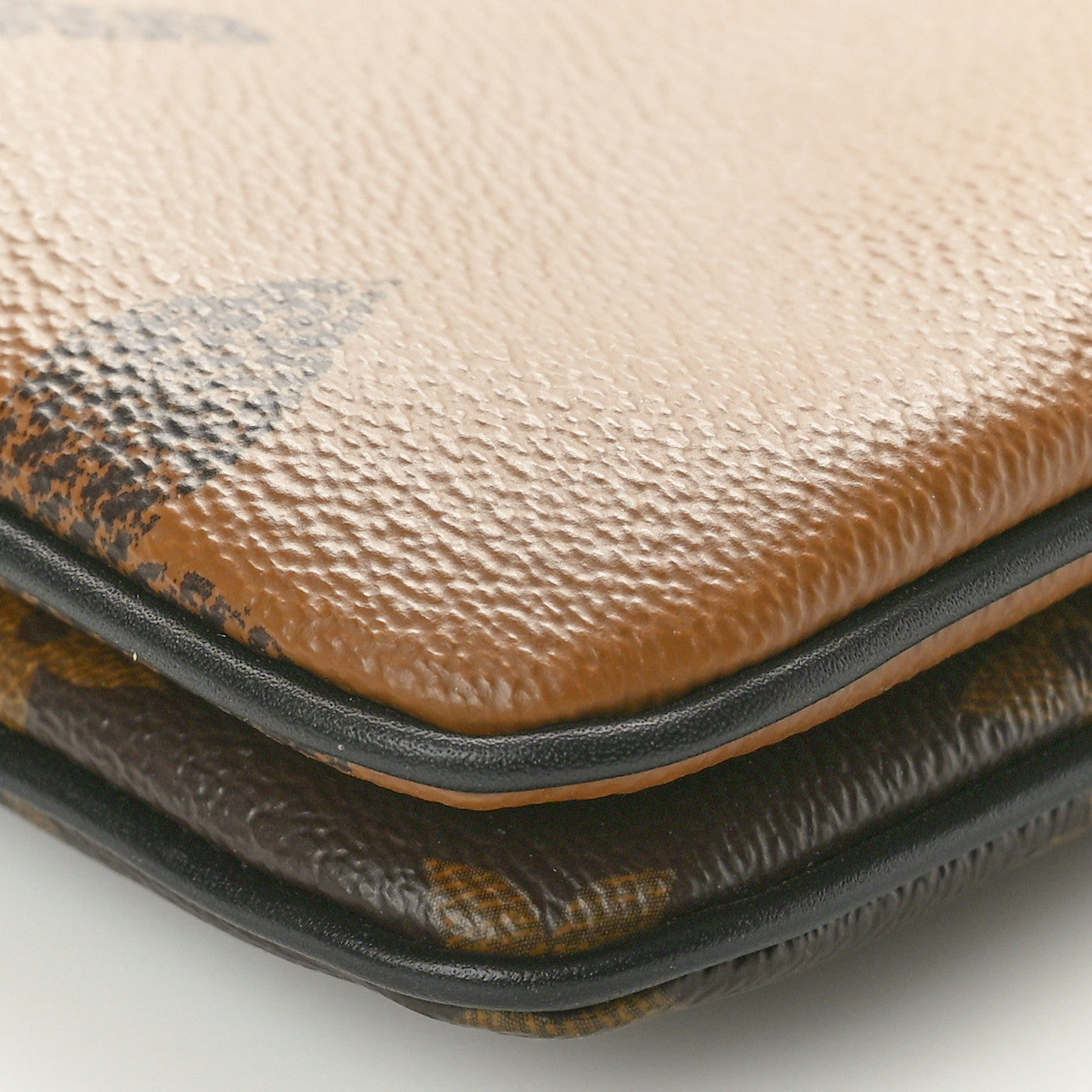 Reverse Monogram Giant Double Zip Pochette