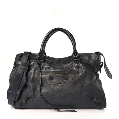 Balenciaga Agneau Giant 12 Gunmetal Hardware City Gris Fossile 1 of 9