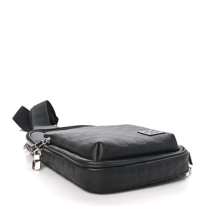 Louis Vuitton Damier Infini Avenue Sling Bag NM Onyx 4 of 10