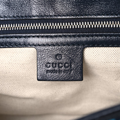 Gucci Monogram Multicolor Matelasse Diagonal Small GG Marmont Shoulder Bag Light Blue 6 of 10