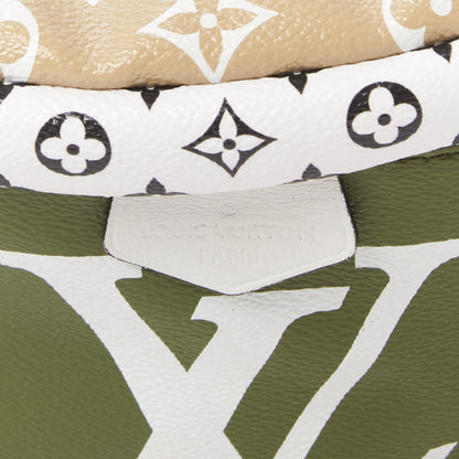 Louis Vuitton Monogram Giant Bumbag Kaki Beige 8 of 9