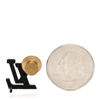 Louis Vuitton LV Initial Pin Black 2 of 3