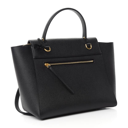 Celine Grained Calfskin Micro Belt Bag Black 3 of 10