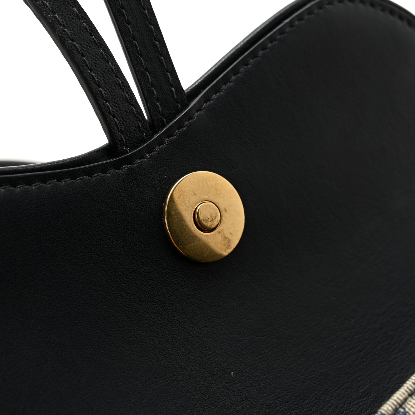 Oblique Saddle Belt Bag Blue