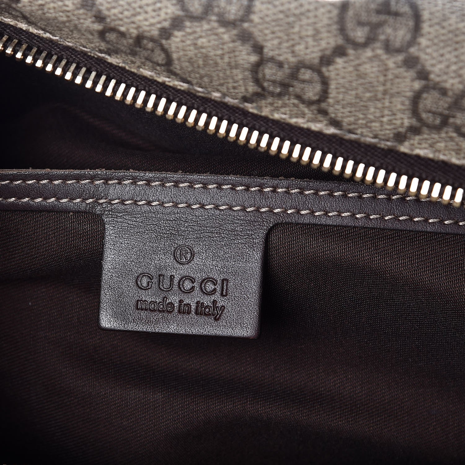 Gucci GG Plus Monogram Boston Carry On Duffle Bag Brown 7 of 8