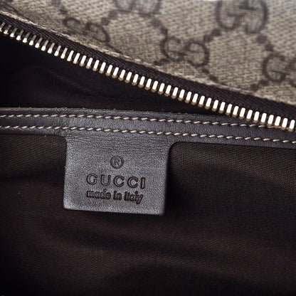Gucci GG Plus Monogram Boston Carry On Duffle Bag Brown 7 of 8