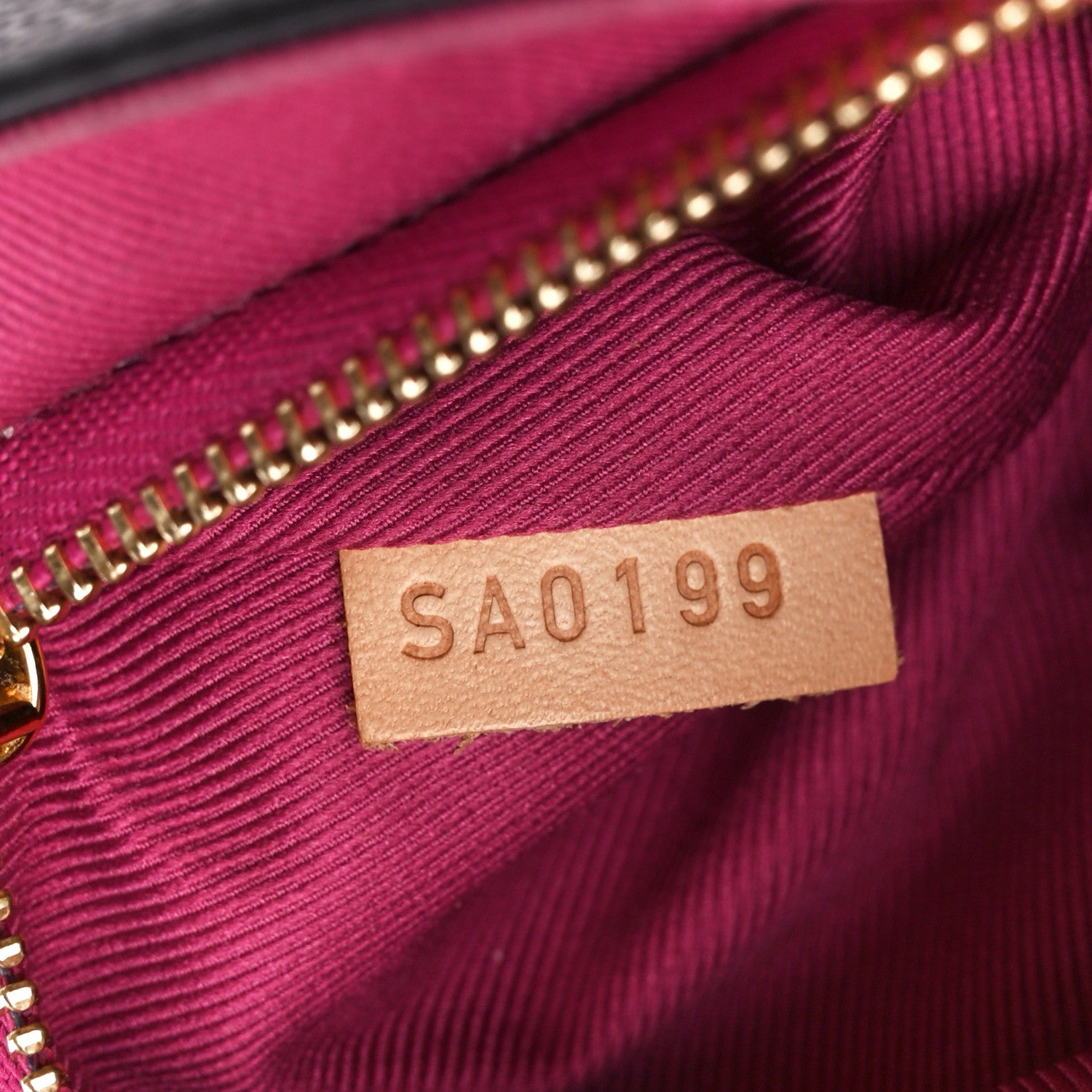Louis Vuitton Monogram Cluny BB Bordeaux Fuchsia 7 of 12