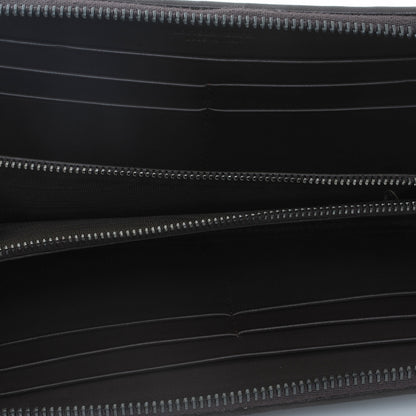 Bottega Veneta Nappa Intrecciato Zip Around Wallet Ebano 5 of 8