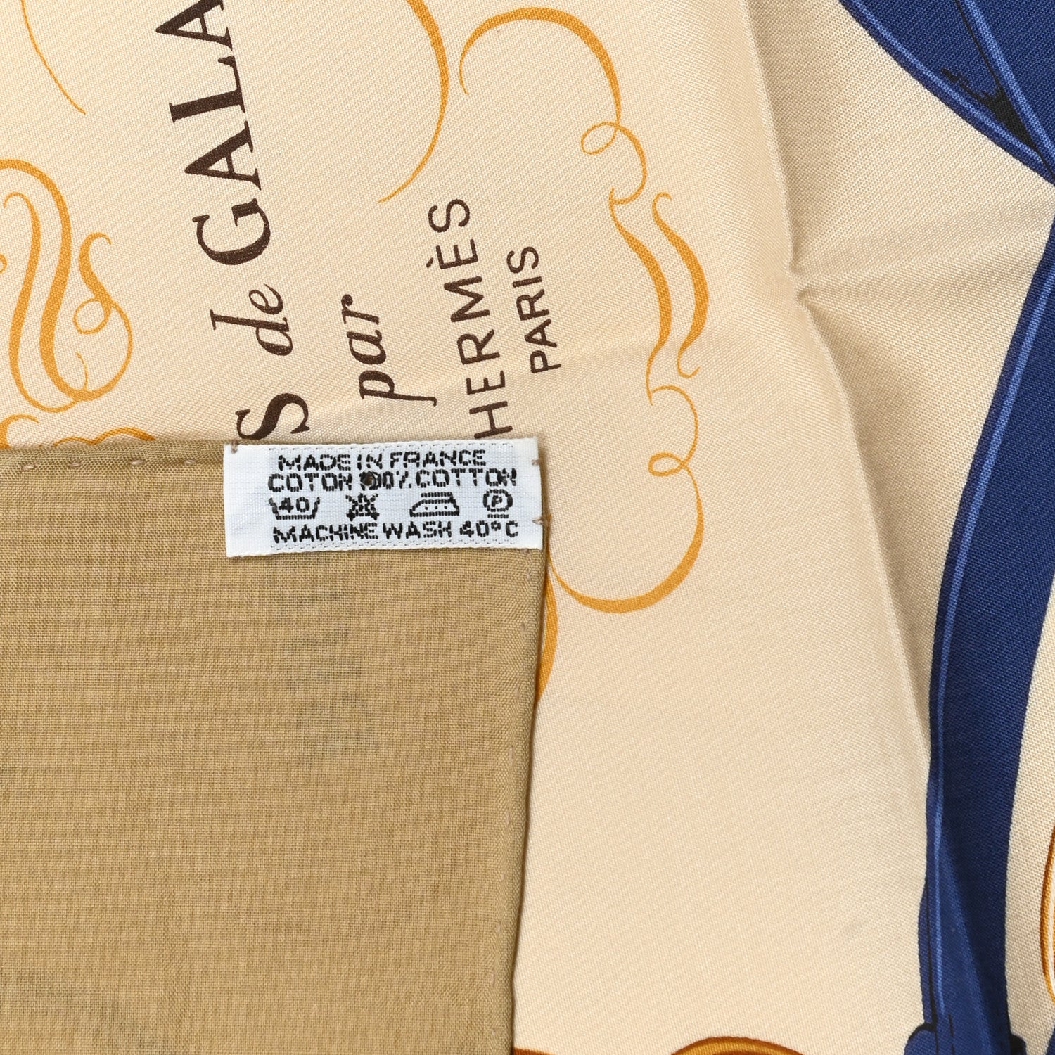 Hermes Cotton Brides de Gala Scarf 70 3 of 3