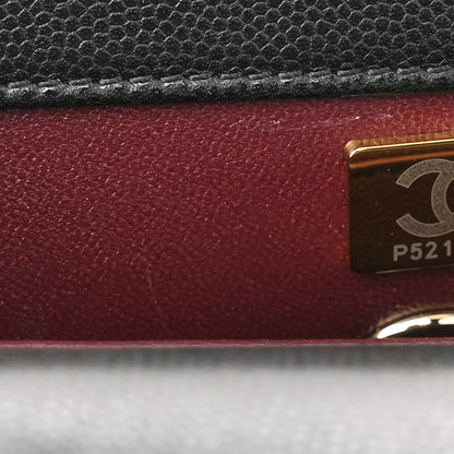 Chanel Caviar Quilted Mini Coco Handle Flap Black 7 of 10