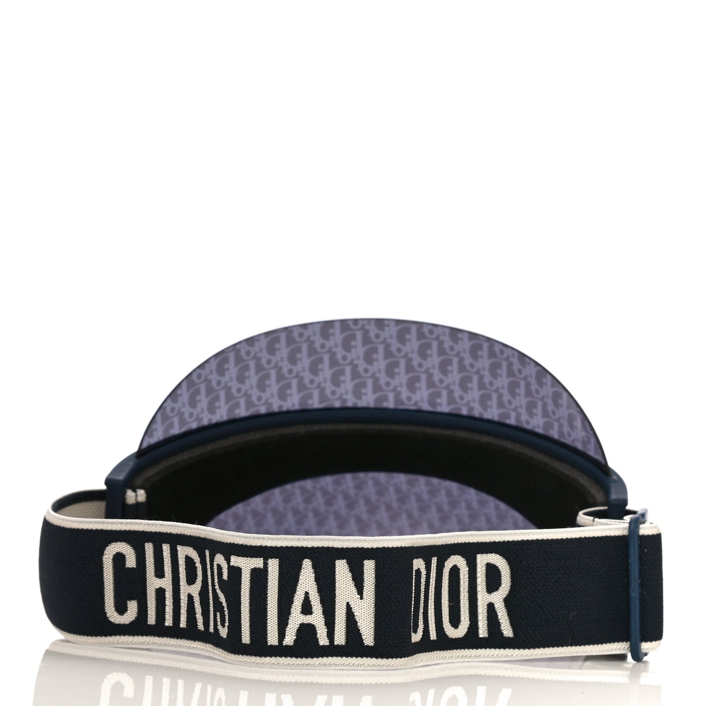 Oblique DiorClub V1U Sun Visor Blue