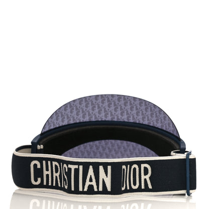 Christian Dior Oblique DiorClub V1U Sun Visor Blue 5 of 7