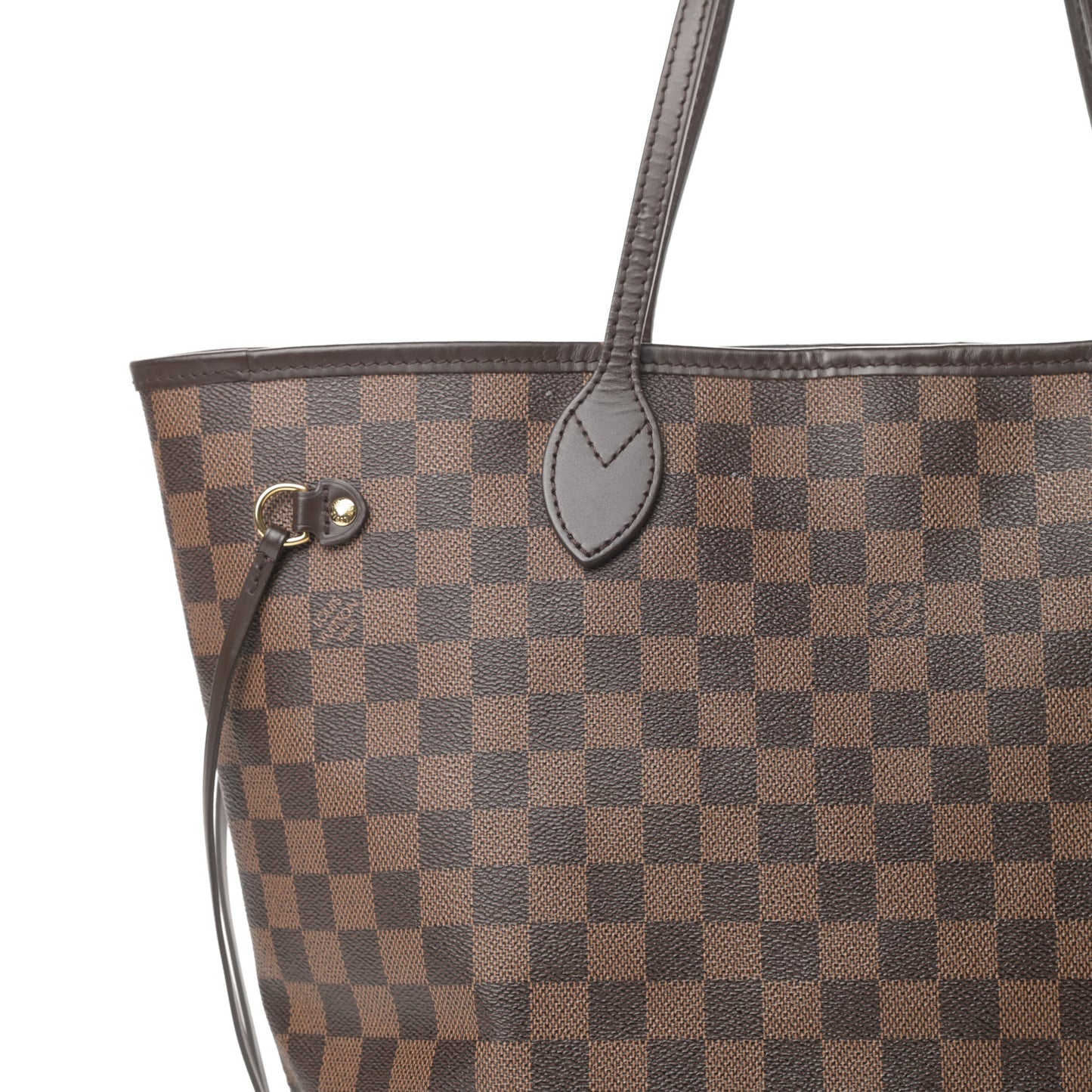 Damier Ebene Neo Neverfull MM Rose Ballerine