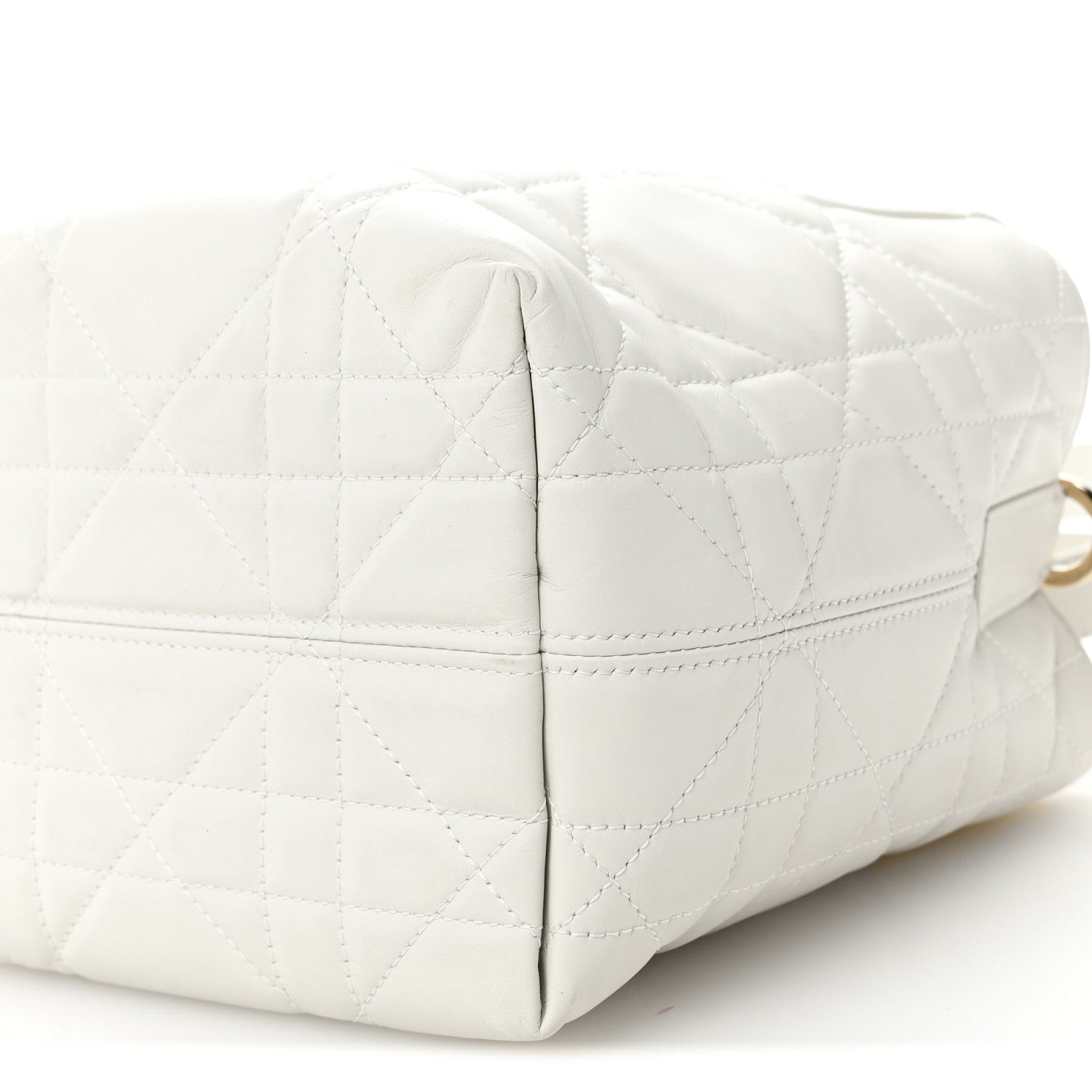 Christian Dior Calfskin Macrocannage Small Toujours Vertical Tote