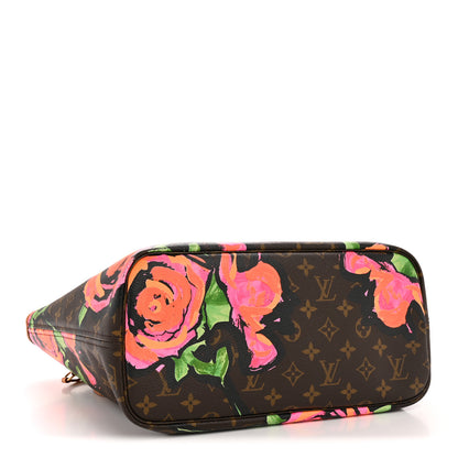 Louis Vuitton Monogram Roses Neverfull MM 4 of 13