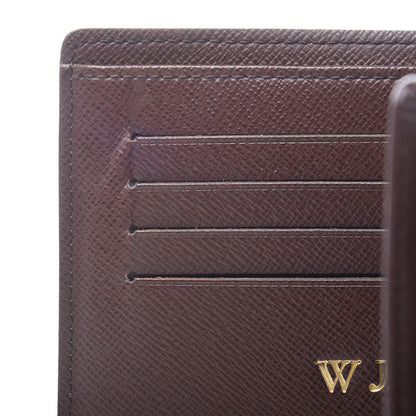 Louis Vuitton Damier Ebene Florin Wallet 9 of 13