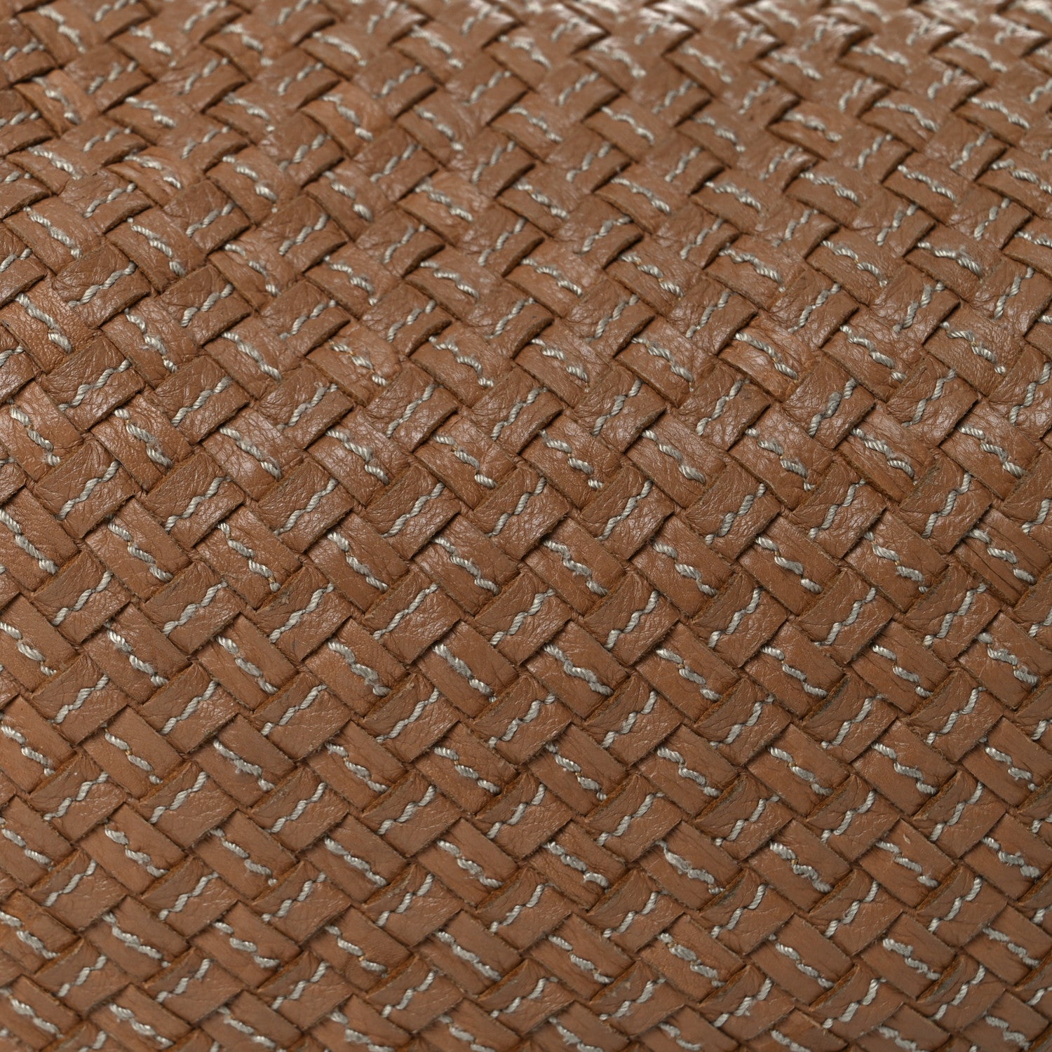 Bottega Veneta Nappa Stitched Intrecciato Medium Veneta Hobo Maple Sapphire 7 of 12