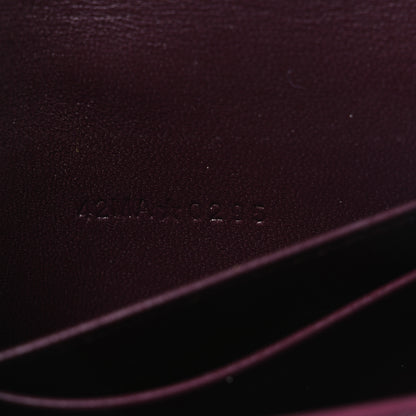 Christian Dior Lambskin Cannage Miss Dior Glycine Wallet Deep Fuchsia 7 of 8