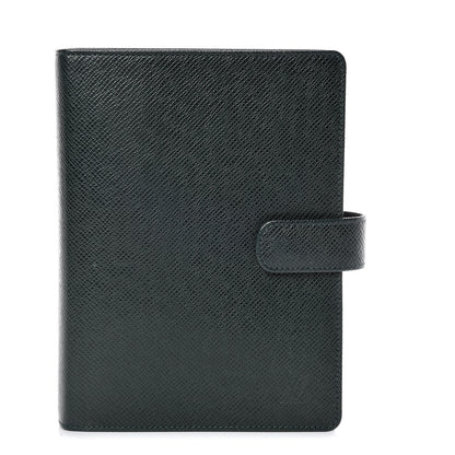 Louis Vuitton Taiga Medium Ring Agenda Cover Epicea 1 of 7