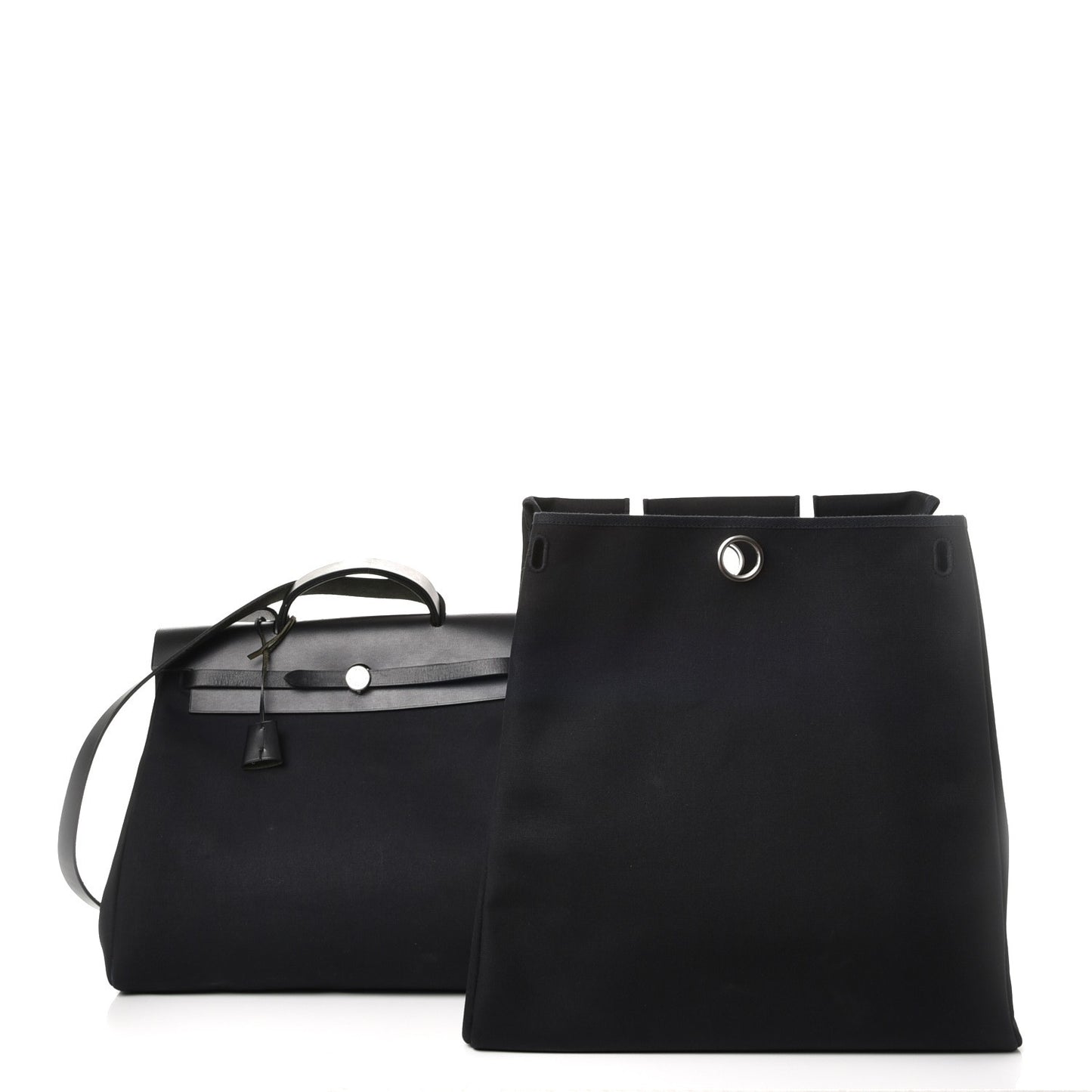 Toile Vache Calfskin Herbag 40 GM Black