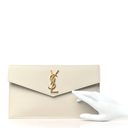 Saint Laurent Grain De Poudre Uptown Pouch Crema Soft 4 of 9