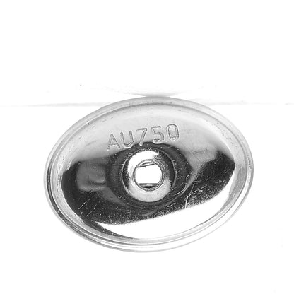 Gucci 18K White Gold Icon Ball Stud Earrings 4 of 6