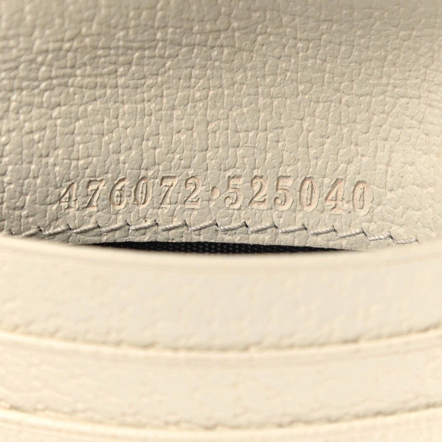 Gucci GG Supreme Monogram Web Queen Margaret Card Case Wallet Beige Mystic White 6 of 6