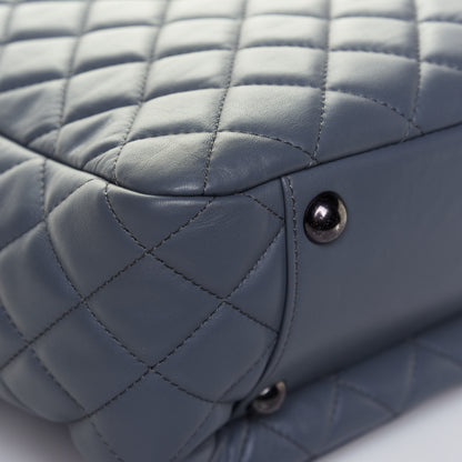 Chanel Lambskin Quilted Hobo Blue 21 of 32